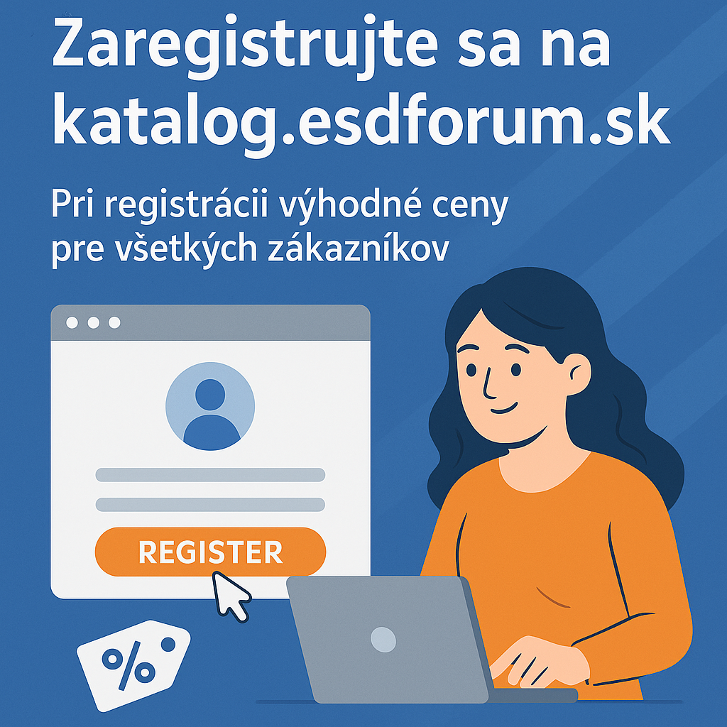 Zaregistruj sa na katalóg ESD FORUM