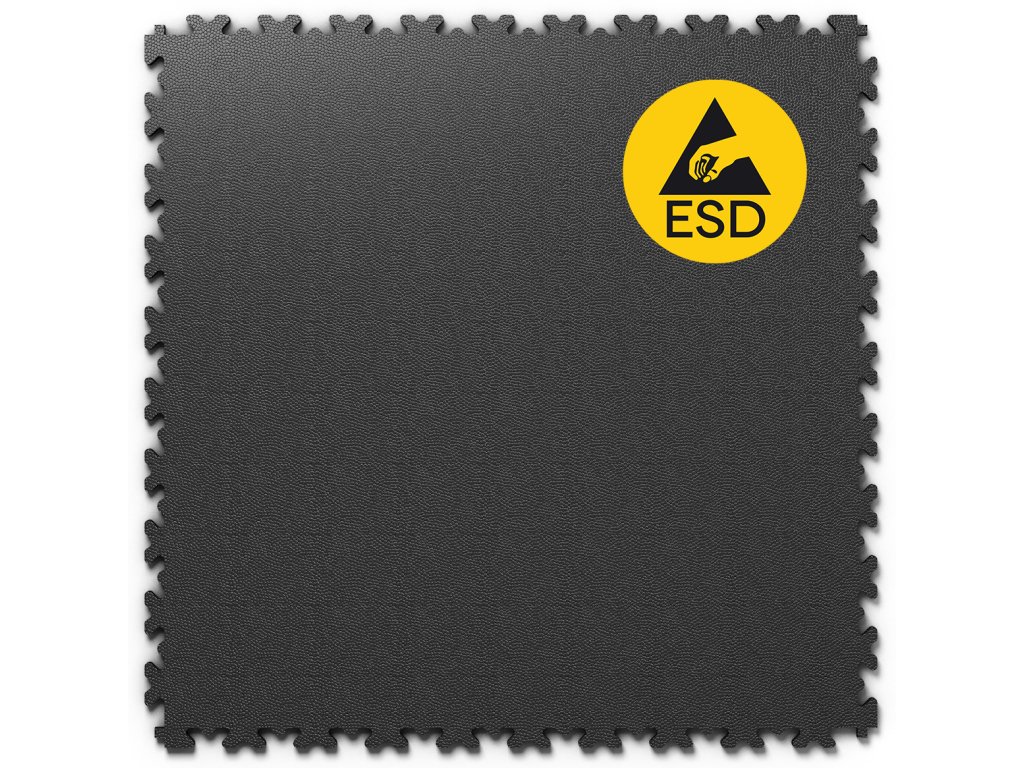 Fortemix dlaždica ESD Black (čierna)