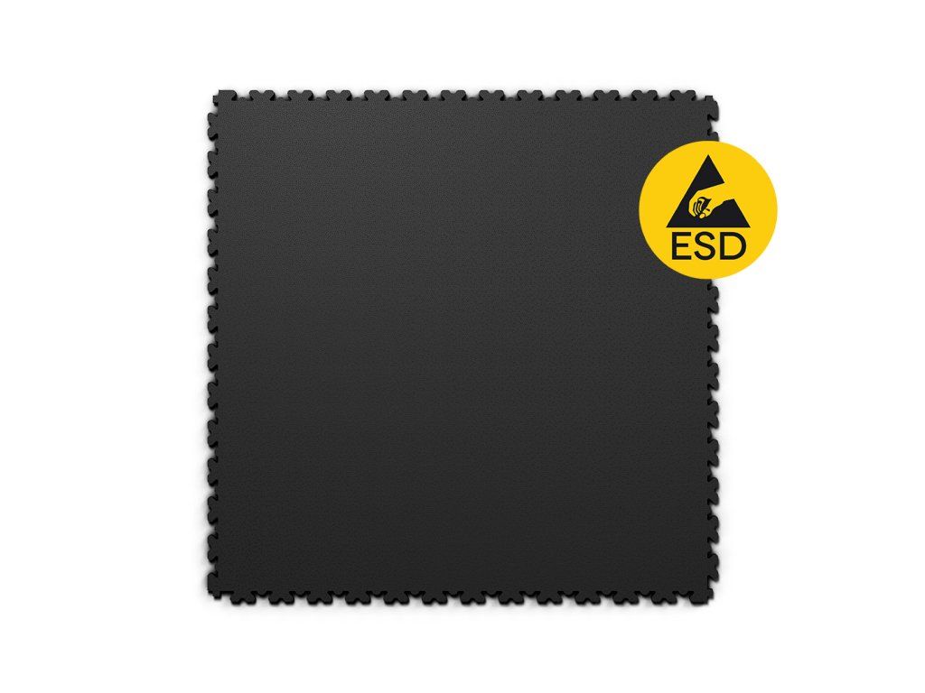 Fortemix dlaždica XL ESD Black (čierna)