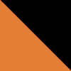 oranžová/černá
