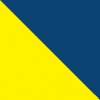 žlutá/modrá