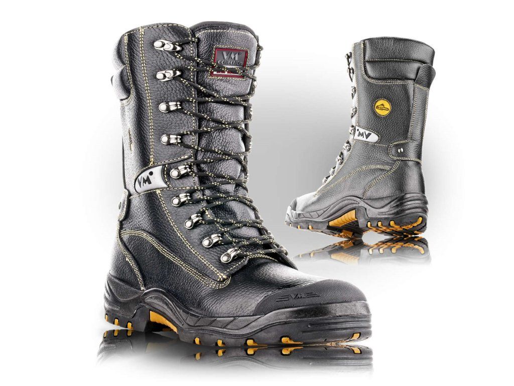 VM BELFAST S3 WR HRO SRC CI 2350 holeňová protipořezová obuv