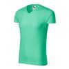 MALFINI SLIM FIT V-NECK 146 pánské tričko