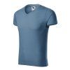 MALFINI SLIM FIT V-NECK 146 pánské tričko