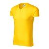 MALFINI SLIM FIT V-NECK 146 pánské tričko