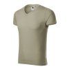 MALFINI SLIM FIT V-NECK 146 pánské tričko