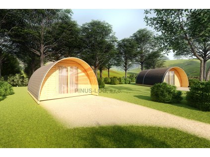 Záhradná chatka s previsom Pamplona