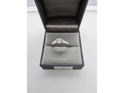 Prsten s diamantem cca 1ct