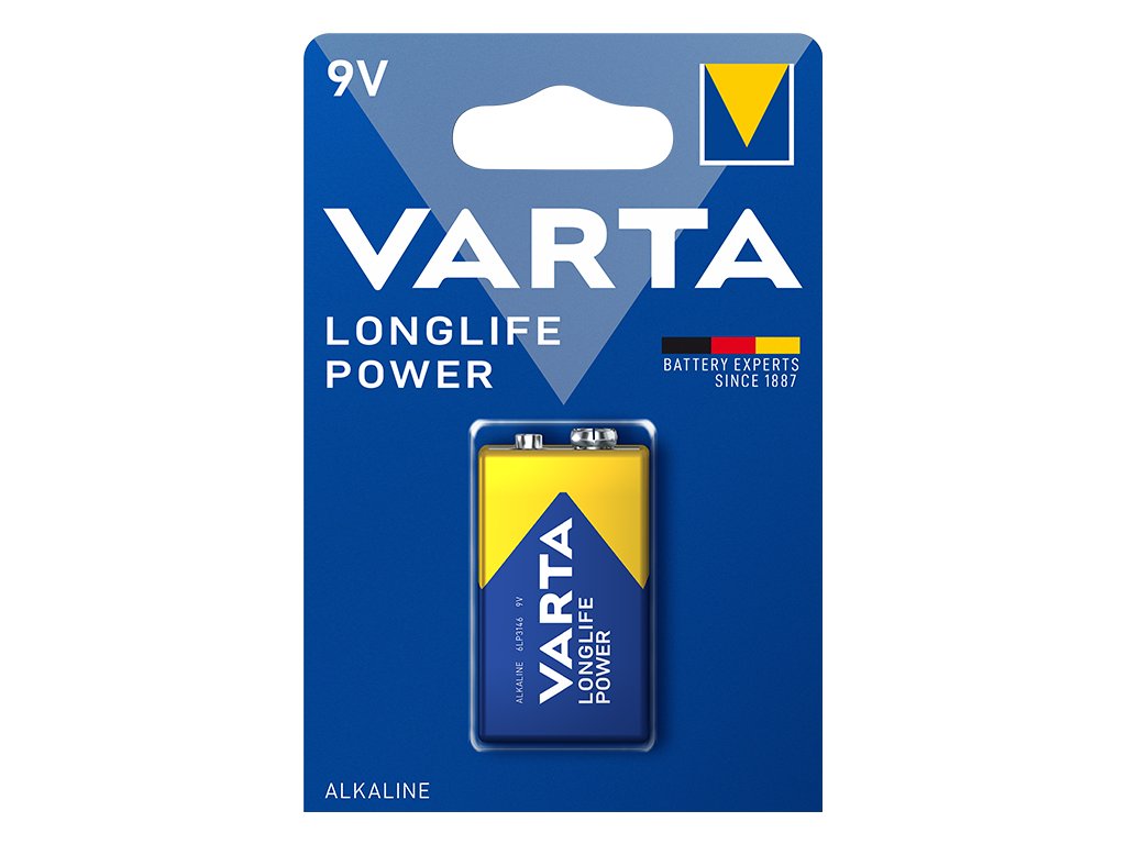 Baterie VARTA Longlife Power 1 9V Single Blister