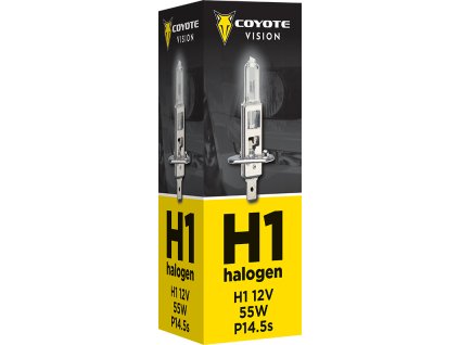 Žárovka 12V H1 55W COYOTE VISION