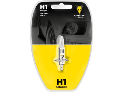 Žárovka 12V H1 55W COYOTE VISION blistr
