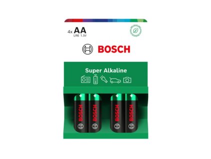 Bosch Super Alkaline AA, LR6 4ks