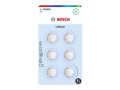 Bosch Lithium coin CR2032 6ks