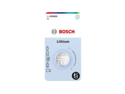 Bosch Lithium coin CR2025 1ks