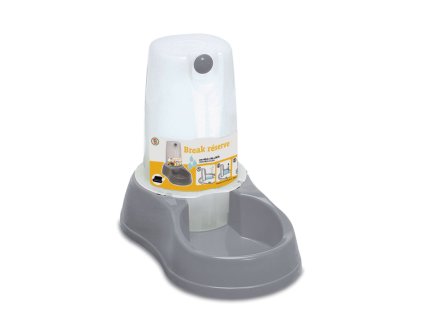 Dávkovač vody pro psy a kočky 1,5l šedý