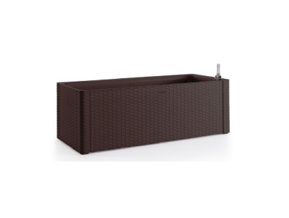 Truhlík samozavlažovací Natural Deluxe 90 l, hnědý