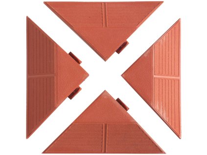 Roh_4ks Combi terracotta 200x200x48 mm
