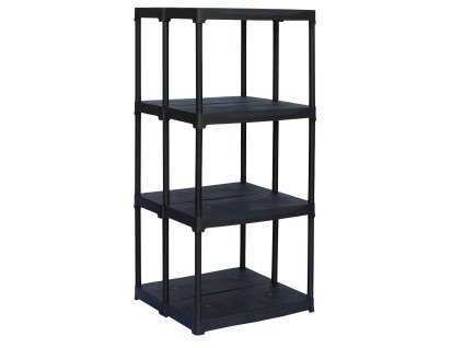Regál 2v1, 4 police, 600x585x1330mm