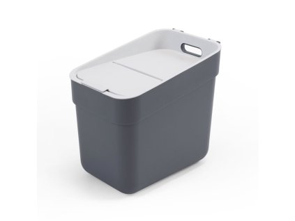 Odpadkový koš na tříděný odpad READY 20L, šedý
