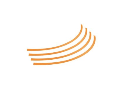 Samolepicí proužky na kolo RIM STICKERS 14–16" oranžová