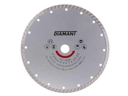 Kotouč diamantový DIAMANT 230x2.4x22.2mm TURBO