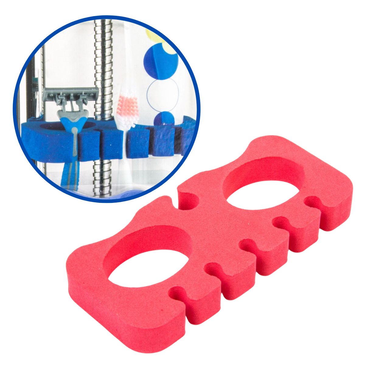 8711252483528 Držák na zubní kartáčky 13x5x2 cm 0,01Kg GIGA Sklad 5 8711252483528