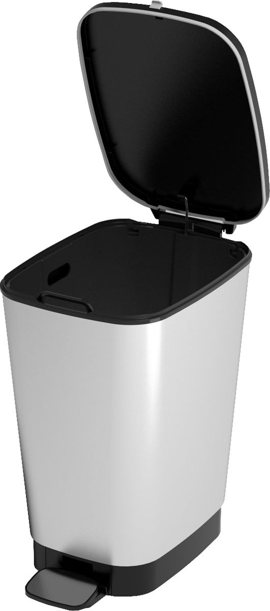 Koš na odpad 35 L KIS Chic Bin M, Steel 2,32Kg GIGA Sklad 5 080718STEEL