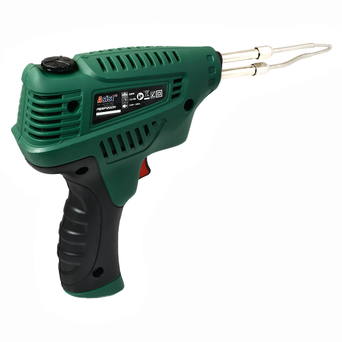 AE6P20DN Pájecí pistole 200 W s příslušenstvím 1,46Kg GIGA Sklad 5 AE6P20DN