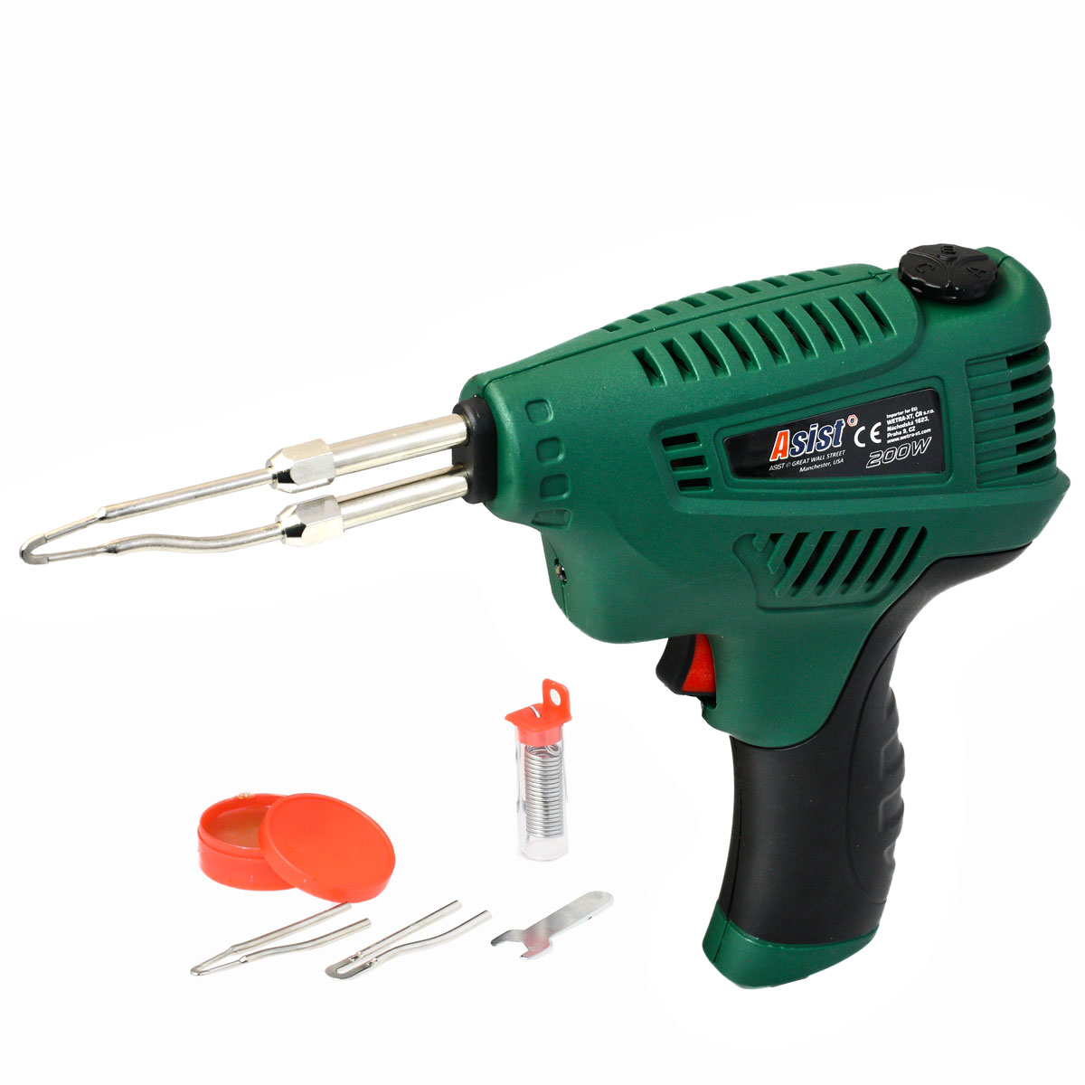 AE6P20DN Pájecí pistole 200 W s příslušenstvím 1,46Kg GIGA Sklad 5 AE6P20DN