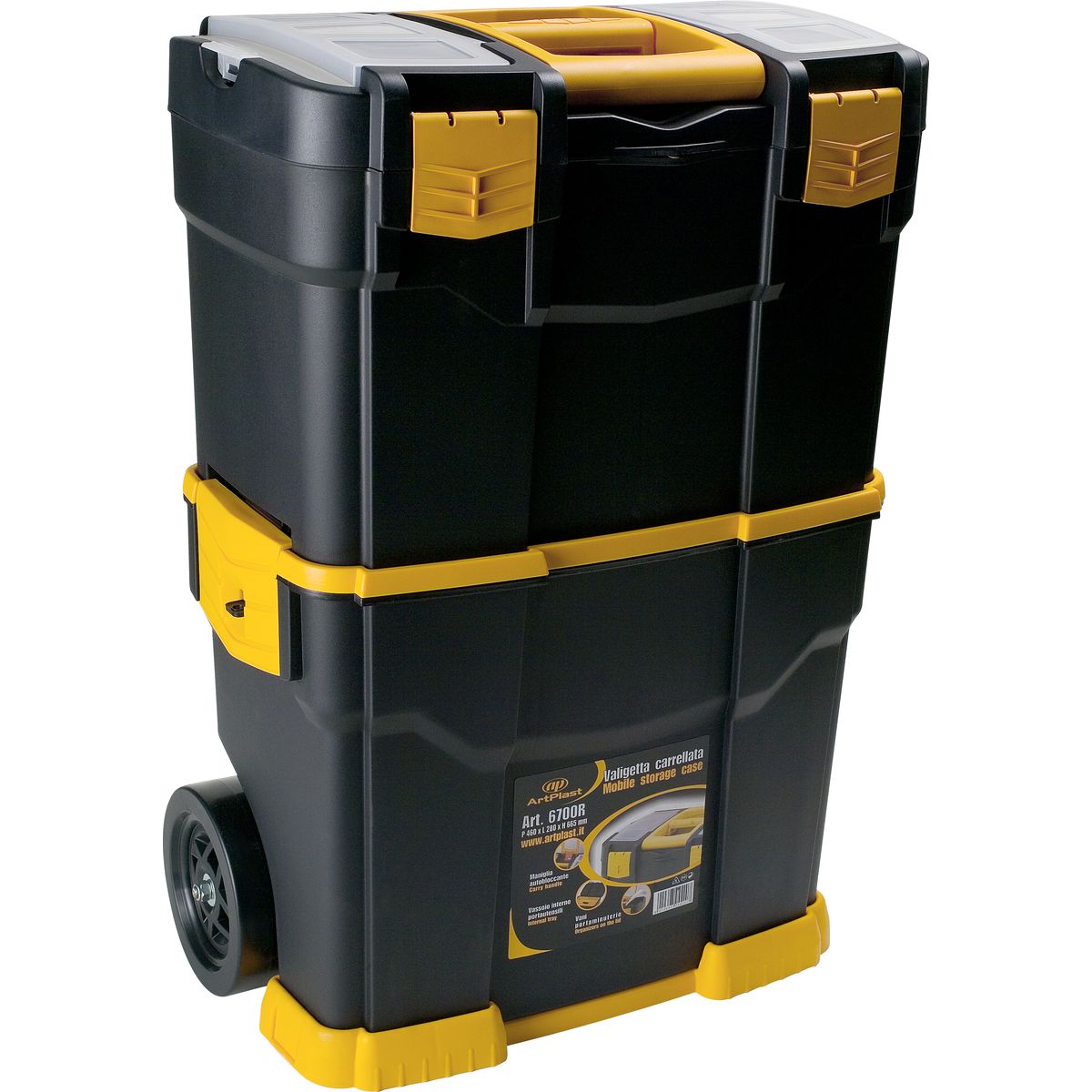Pojízdný box na nářadí ArtPlast 6700R 4,88Kg GIGA Sklad 5 ART6700R