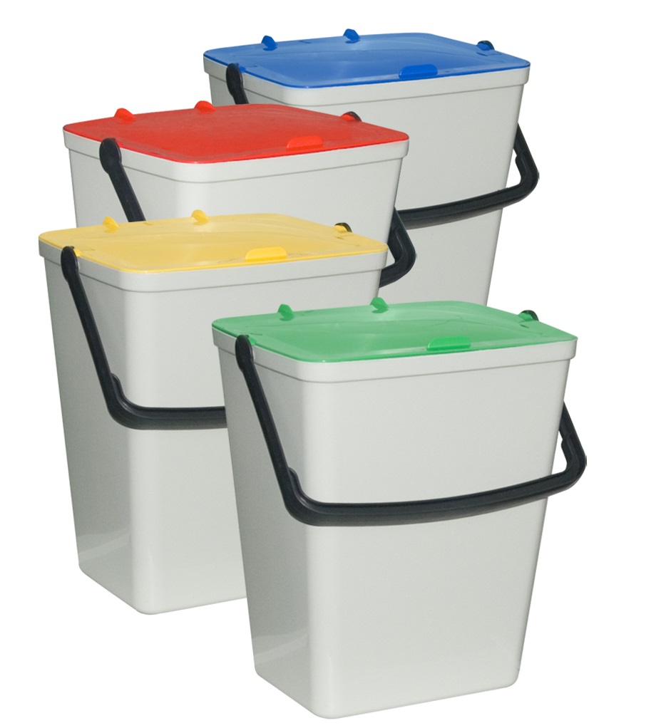 Sada odpadkových košů ArtPlast ECO Logico RS4, 4 x 15 L 3,51Kg GIGA Sklad 5 ARTRS-4