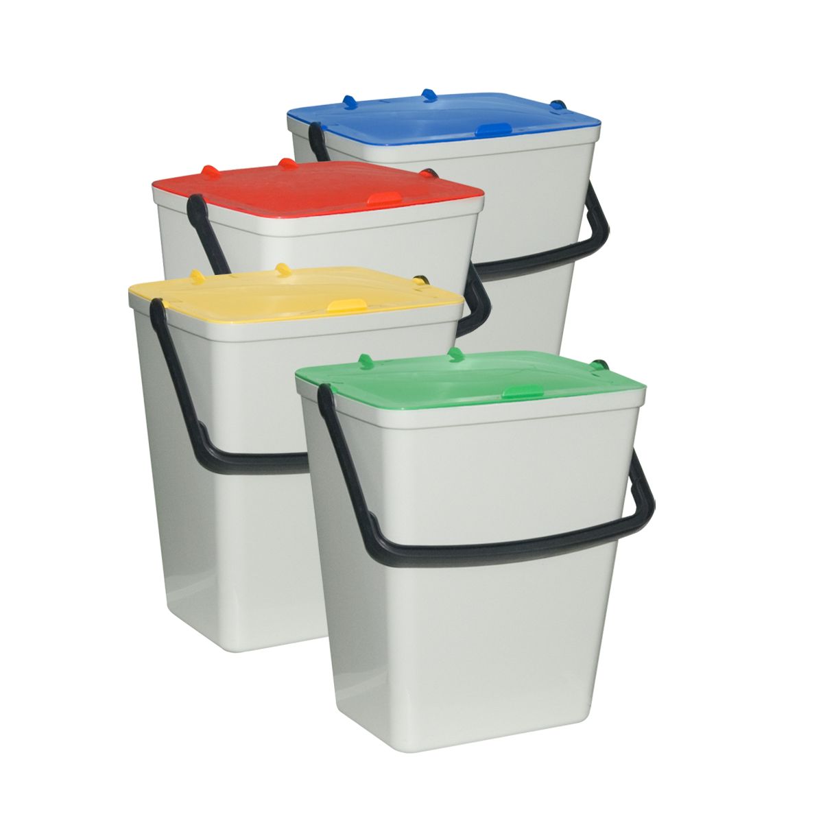 Sada odpadkových košů ArtPlast ECO Logico RS4, 4 x 15 L 3,51Kg GIGA Sklad 5 ARTRS-4
