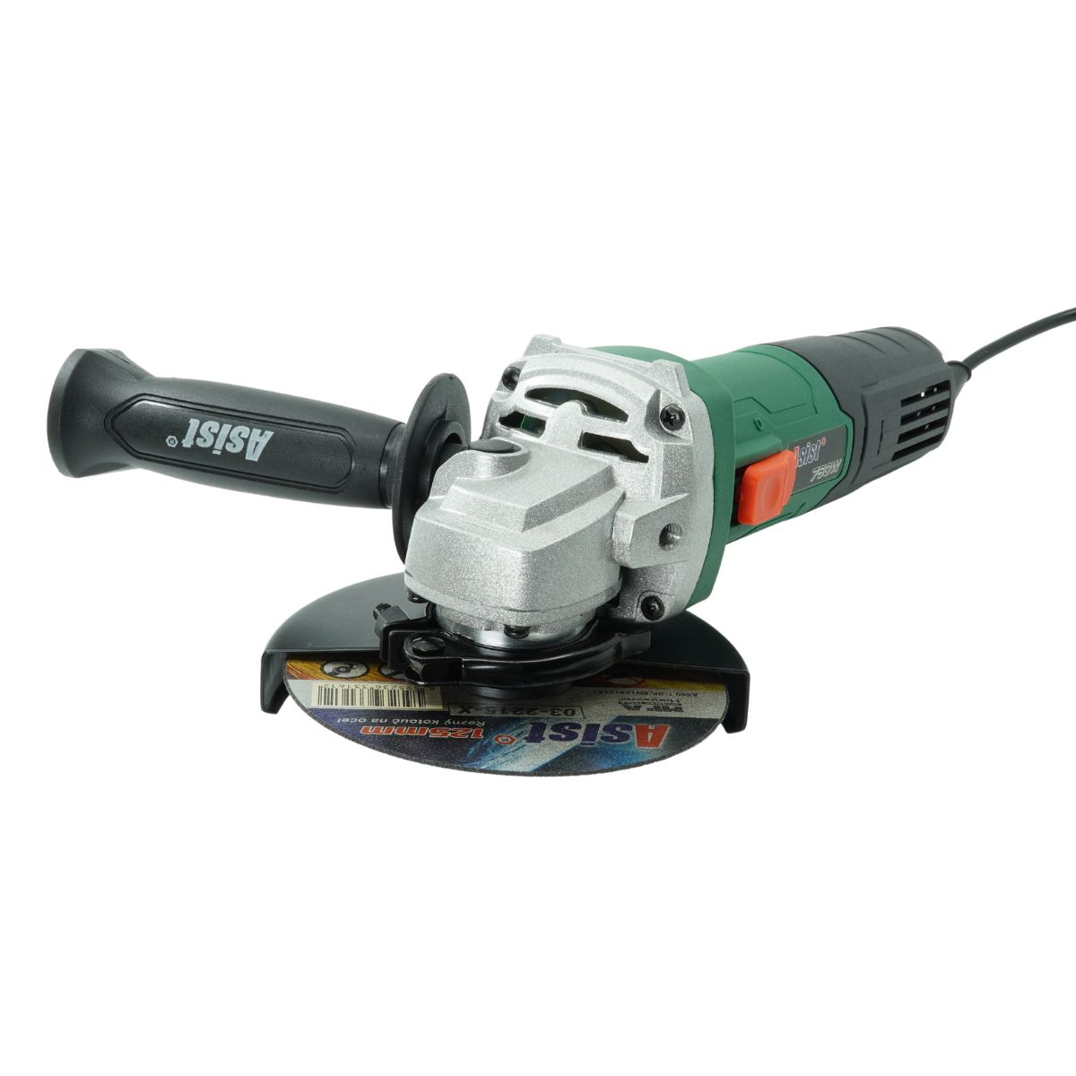 AE3U75DN-1-SAD Úhlová bruska 750 W, 125 mm + 4x kotouč ZDARMA 2,7Kg GIGA Sklad 5 AE3U75DN-1-SAD