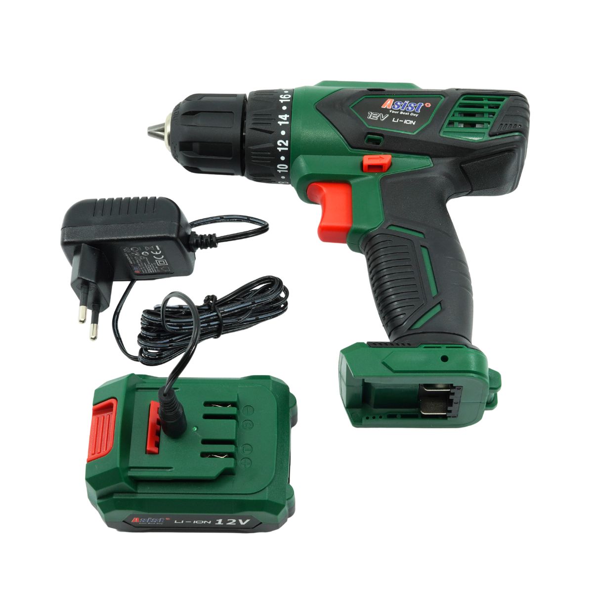 AE2V12DN-151-1 AKU vrtačka 12 V, 1,5 Ah 1,25 Kg GIGA Sklad5 AE2V12DN-151-1