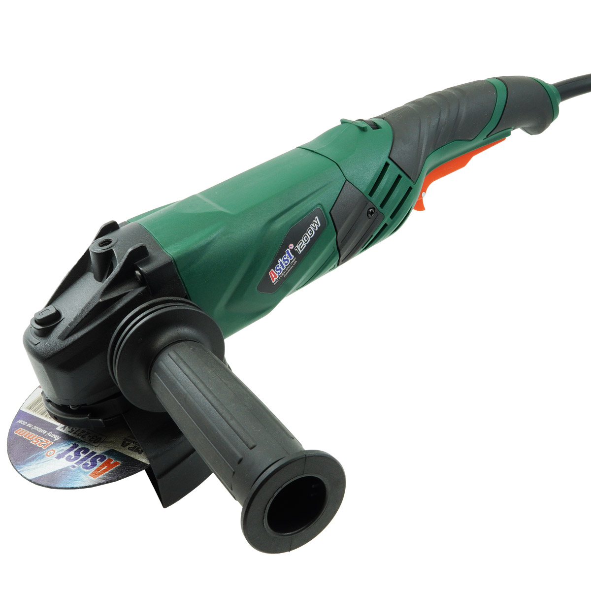 AE3U120DN-2-SAD Úhlová bruska s regulací 1200 W, 125 mm + 5x kotouč ZDARMA 4,1 Kg GIGA Sklad5 AE3U120DN-2-SAD