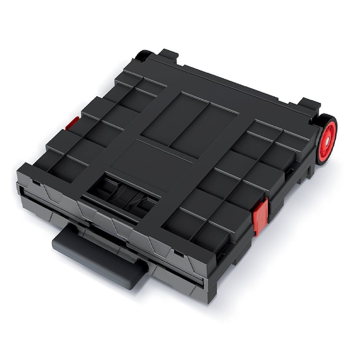 Skládací přepravka s madlem CART T červená 39,6x37x100,8cm 2,1Kg GIGA Sklad 5 PPKCT4040-3020