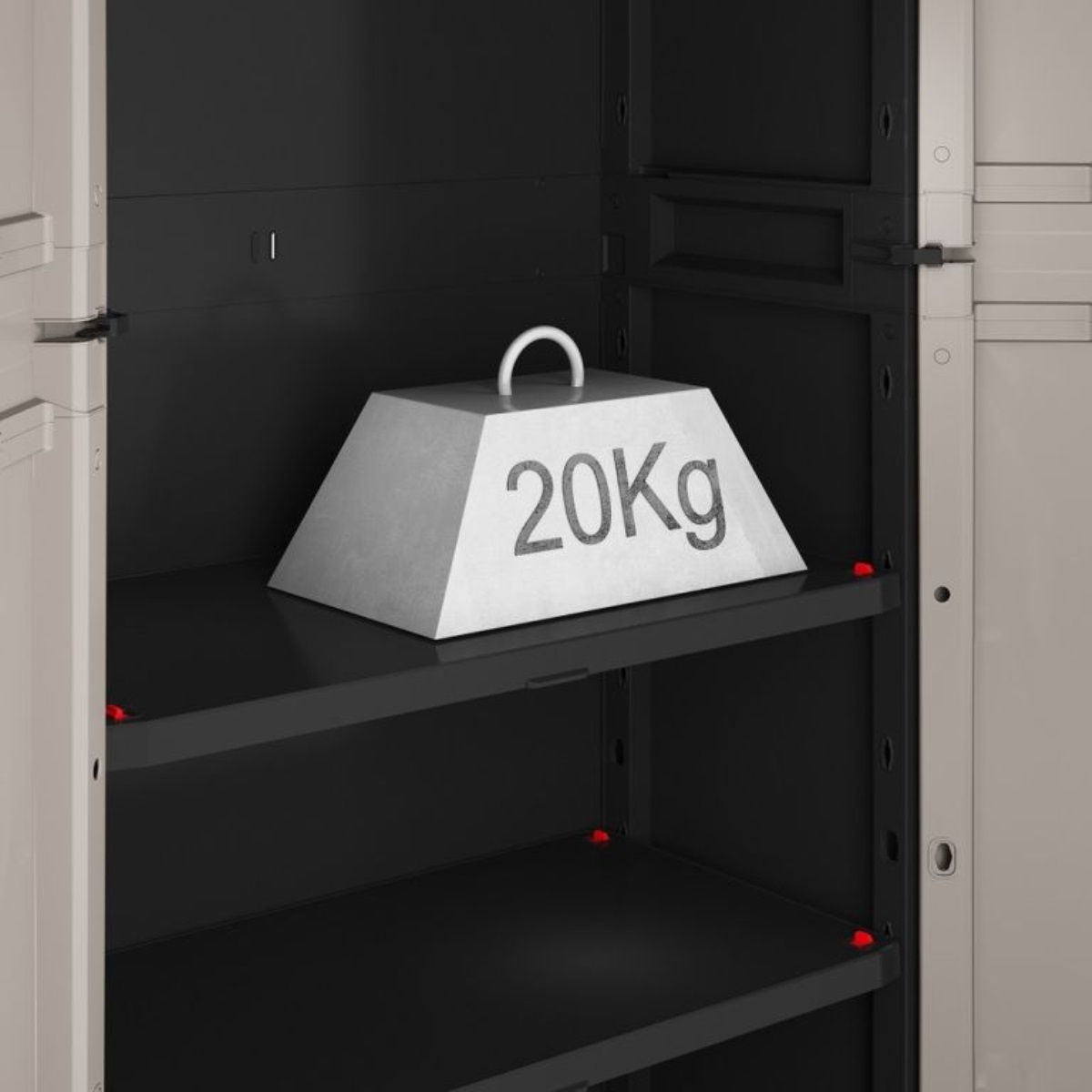 Vysoká skříň PRO, šířka 68 cm 13,43Kg GIGA Sklad 5 97212000574
