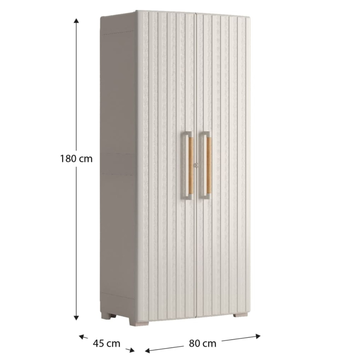 Skříň GROOVE vysoká dělená 80 cm 22,22Kg GIGA Sklad 5 91120000462