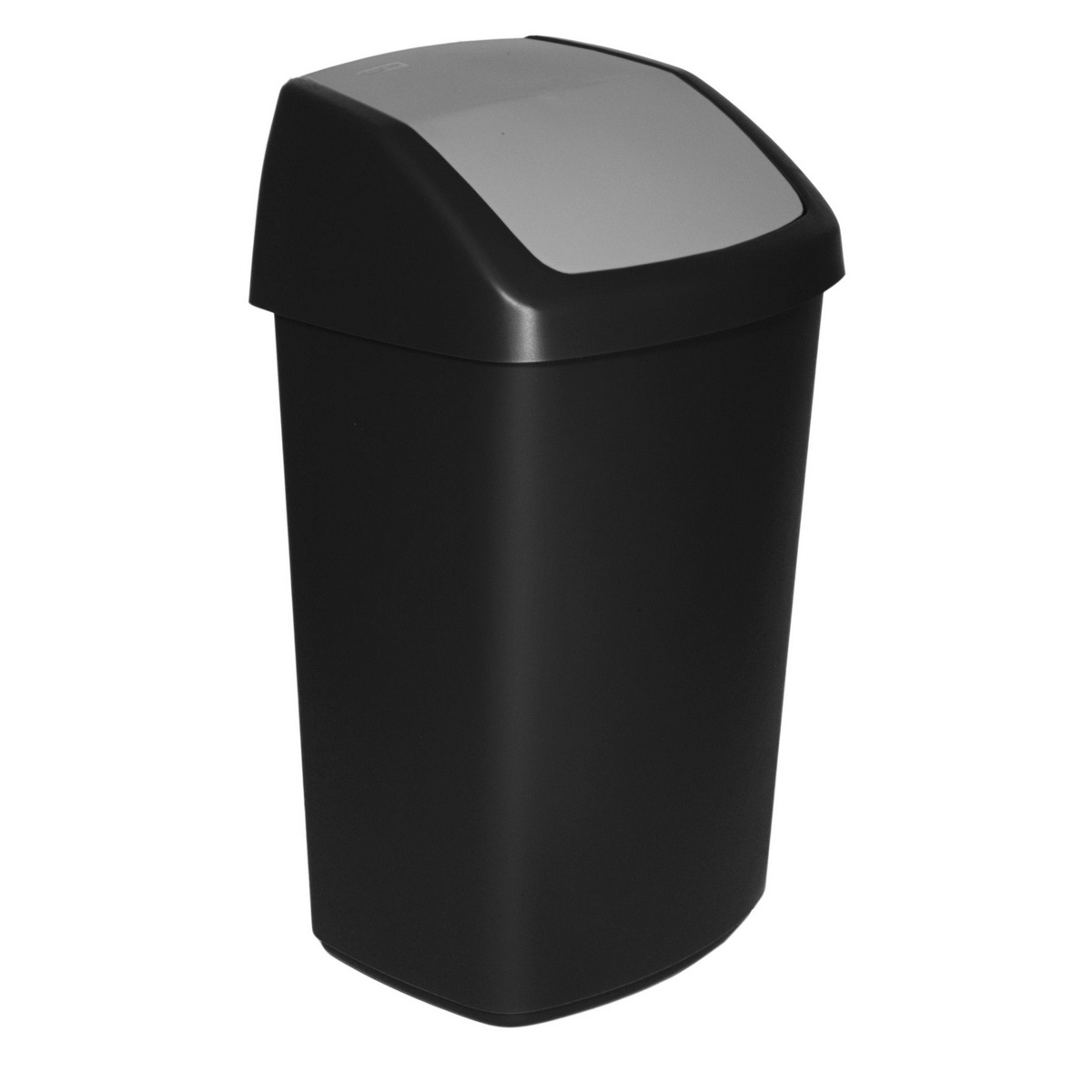 Odpadkový koš SWING 50L, černý 1,89Kg GIGA Sklad 5 229390