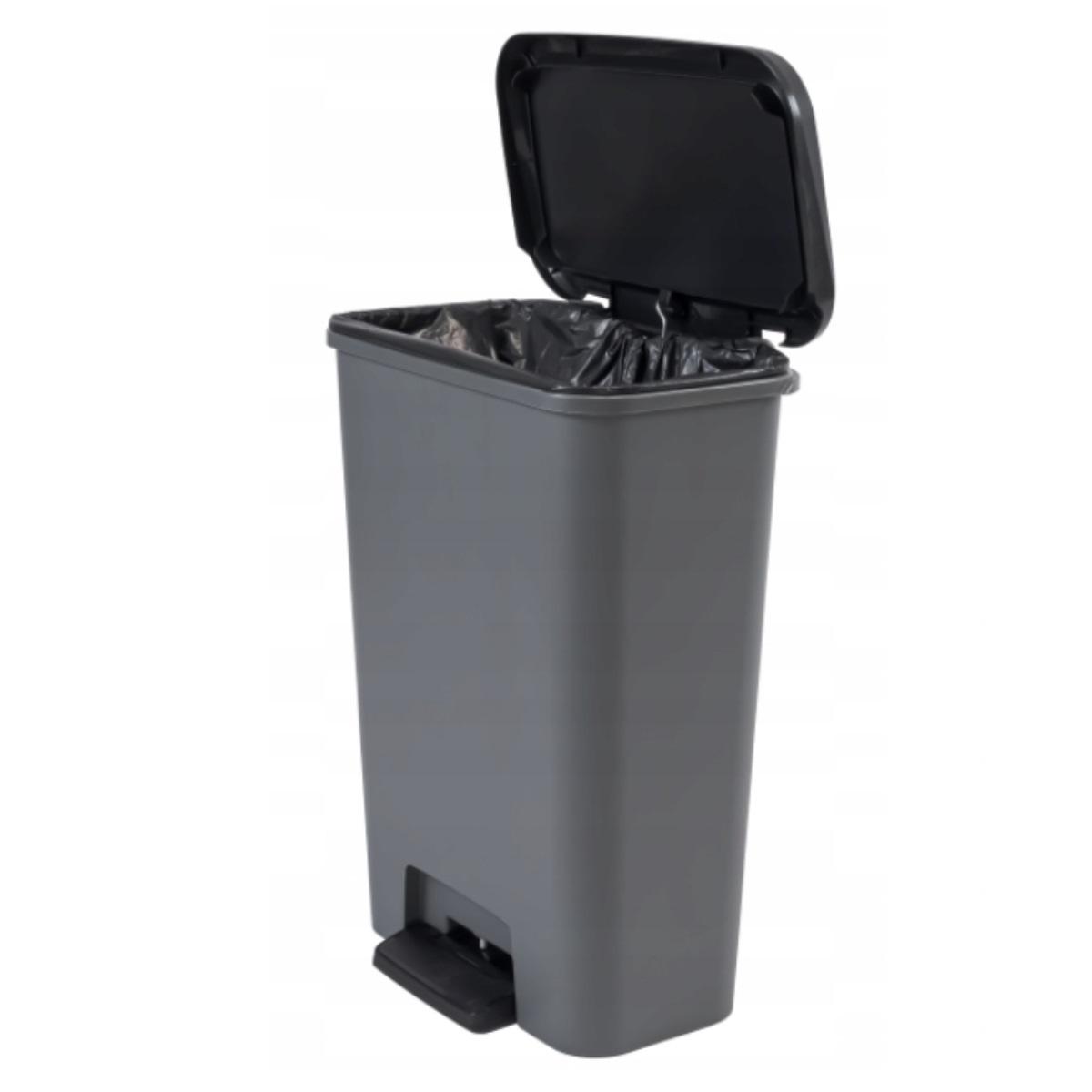 Odpadkový koš COMPATTA 50L, šedý 2,51Kg GIGA Sklad 5 249810