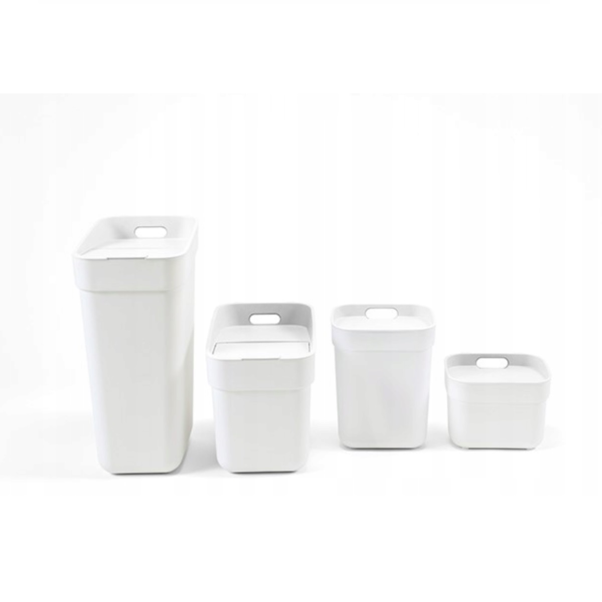 Odpadkový koš na tříděný odpad READY 20L, bílý 1,13 Kg GIGA Sklad5 252105