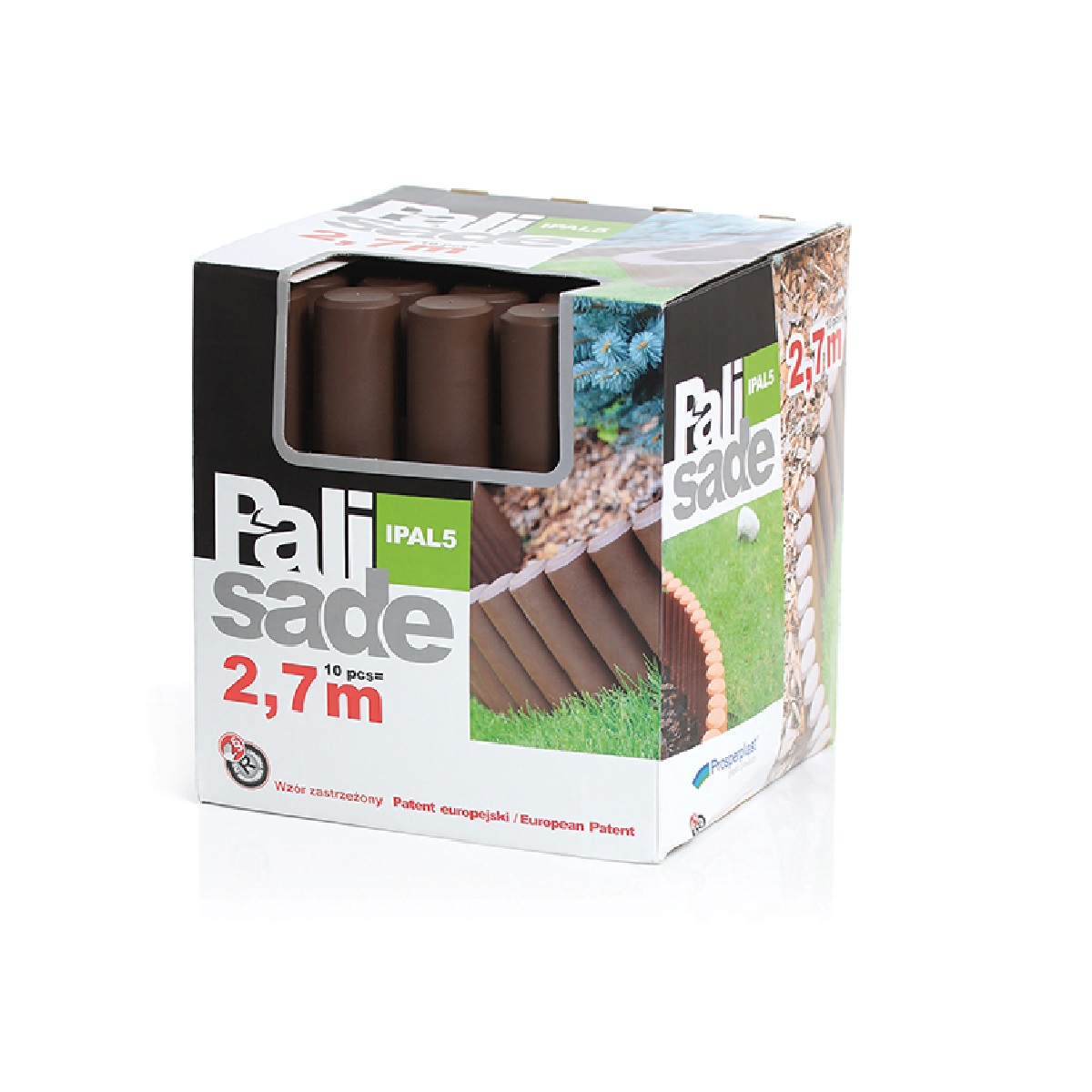Palisáda zahradní tm.hnědá 270cm 1,79Kg GIGA Sklad 5 PPIPAL5-R222