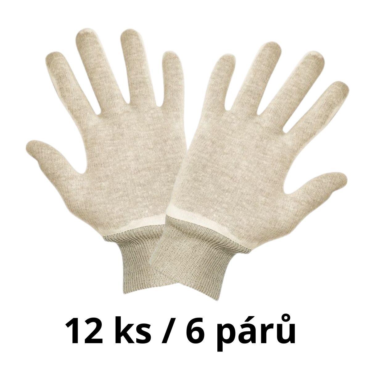 Rukavice pracovní - vel.10 sada 12 ks 0,36Kg GIGA Sklad 5 TIT01030001