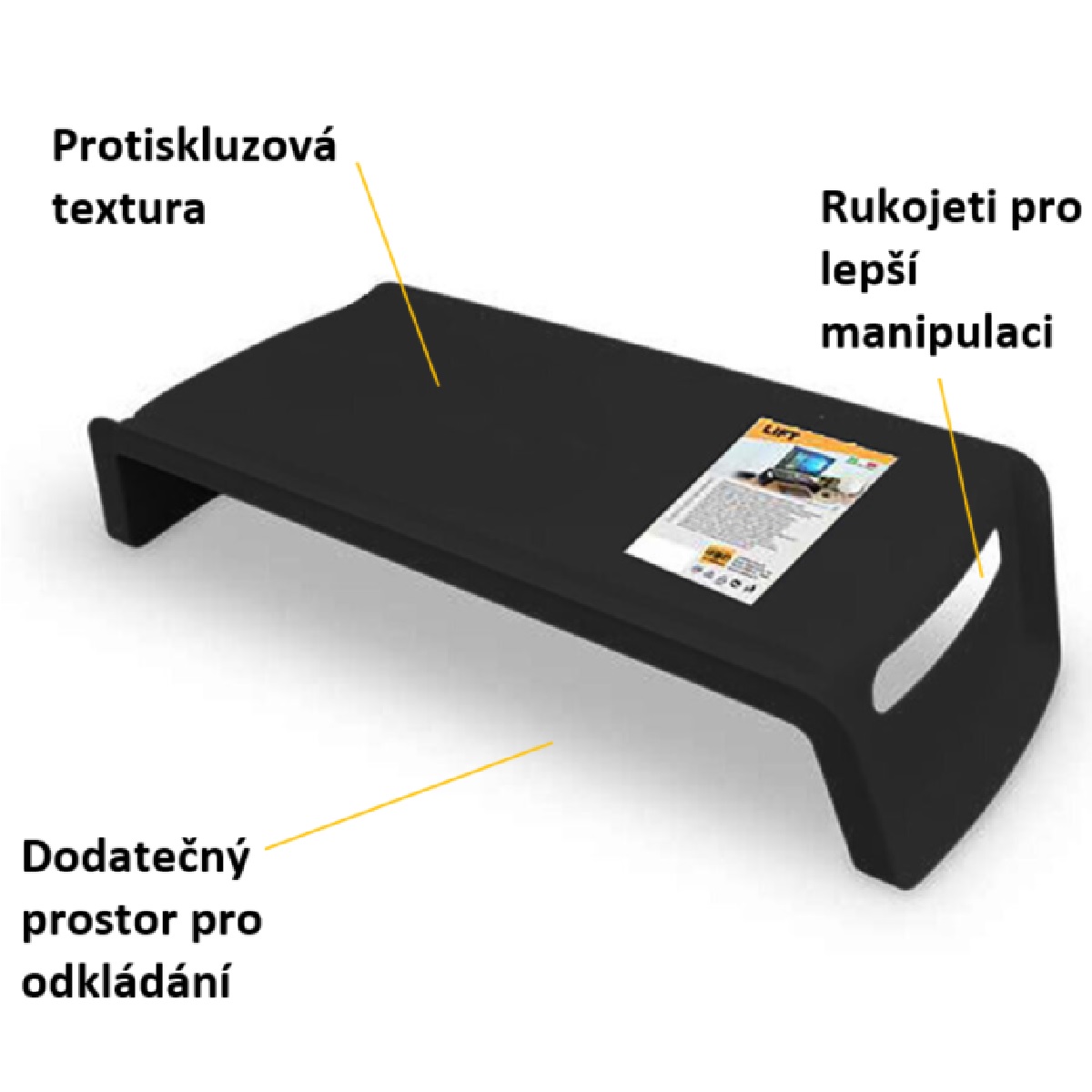 Podstavec pod monitor 586x257x125mm 0,5Kg GIGA Sklad 5 ARTLIFT58N