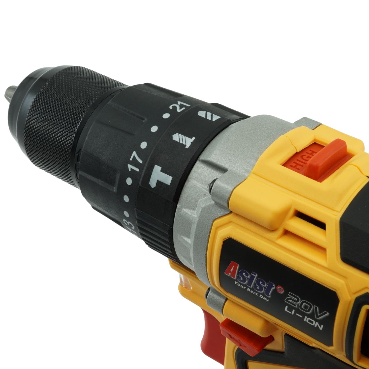 AKU GANG AE2V20AB-201P-BMC AKU vrtačka s příklepem BRUSHLESS 20 V, 2,0 Ah START SET 2Kg GIGA Sklad 5 AE2V20AB-201P-BMC
