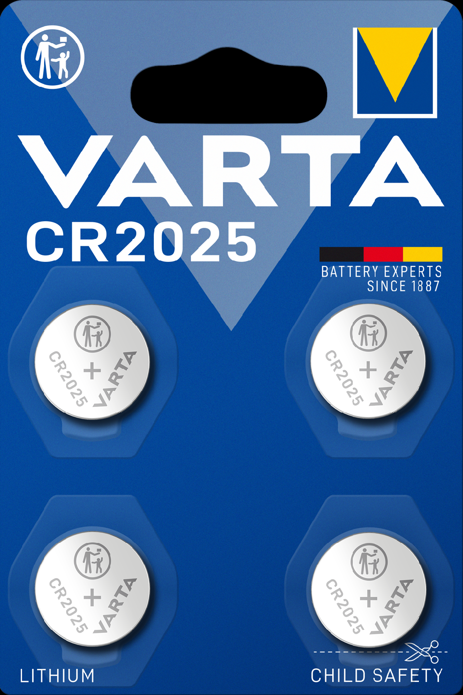 6025101404 Baterie CR2025, 4 ks 0,02Kg GIGA Sklad 5 6025101404
