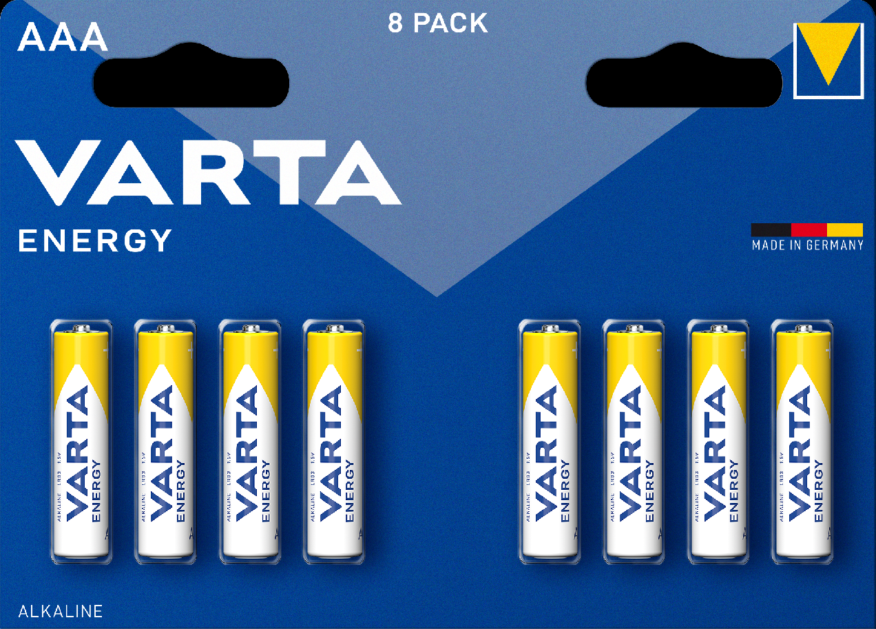 Energy 4103229418 Baterie AAA, 8 ks 0,1 Kg GIGA Sklad5 4103229418