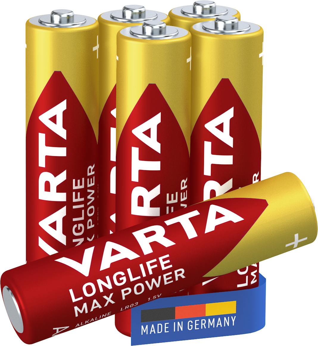 Longlife Max Power 4703101436 Baterie 4+2 AAA, 6 ks 0,07Kg GIGA Sklad 5 4703101436