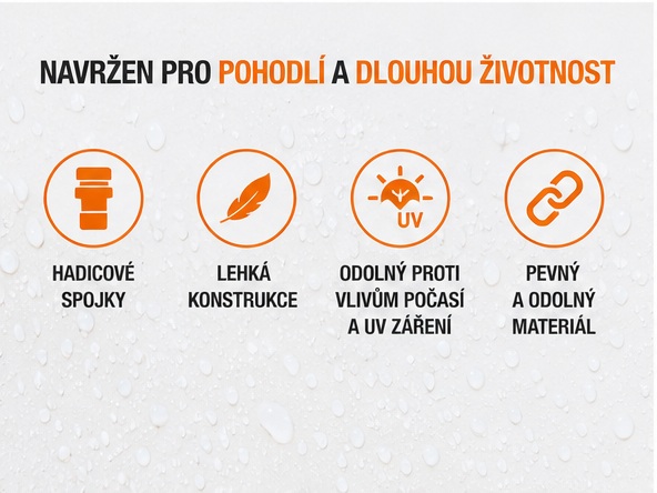 AR4NM-20 Naviják na hadici 20 m 2,2Kg GIGA Sklad 5 AR4NM-20