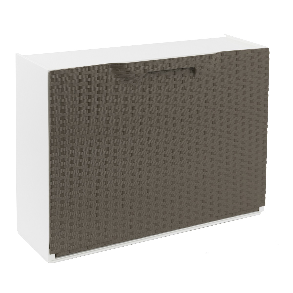 Rattan U50-FRT Plastový botník, šířka 51 cm, taupe/bílý 1,98Kg GIGA Sklad 5 ARTU50-FRT